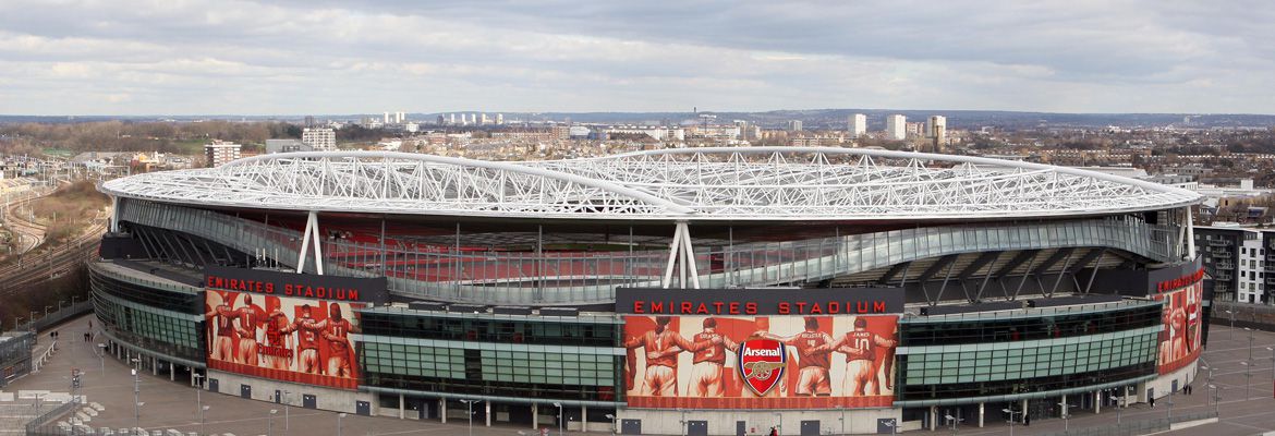 Emirates Stadium from the air